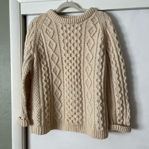 Irish wool sweater